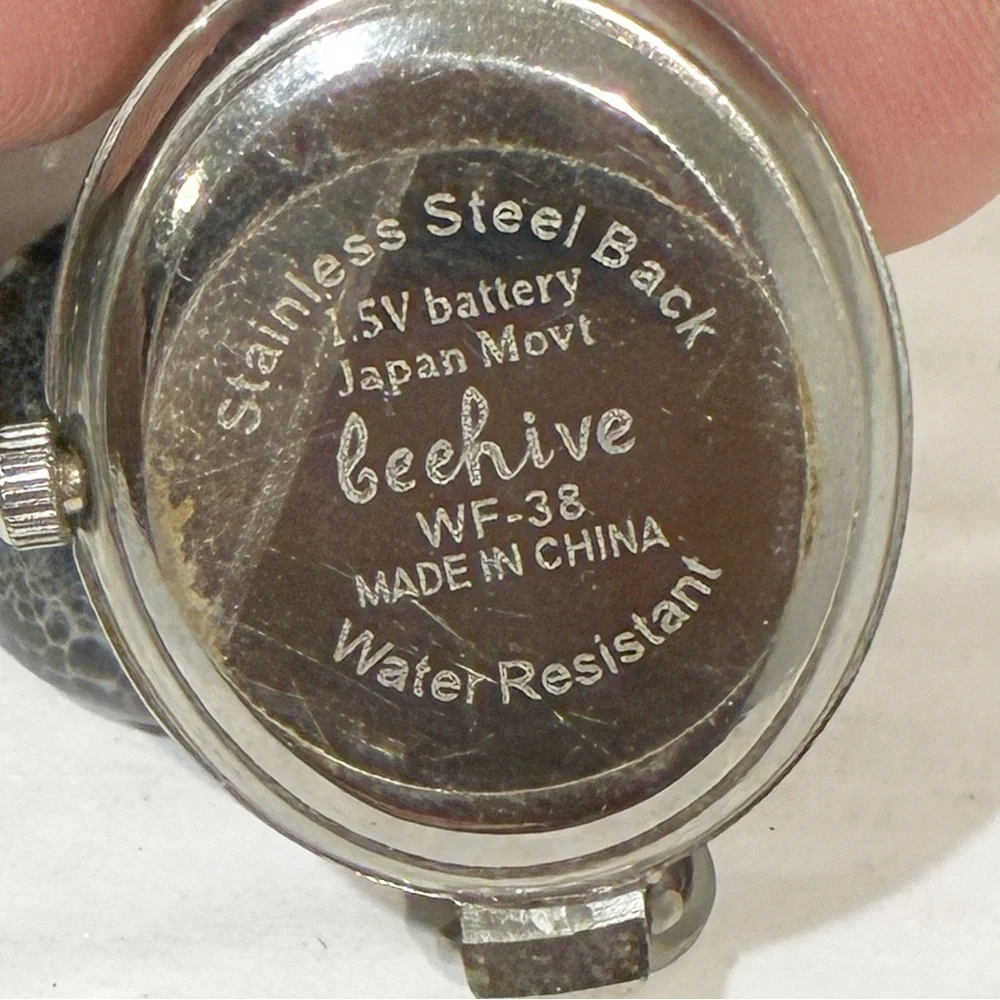 Women's Swap Beehive Beads‎ Water Resistant Analog Watch